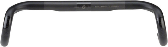 Salsa Cowbell Carbon Drop Handlebar - 31.8mm Clamp 42cm Width Carbon Black