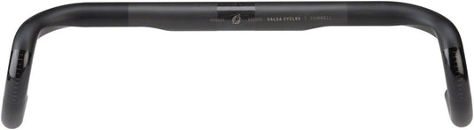 Salsa Cowbell Carbon Drop Handlebar - 31.8mm Clamp 44cm Width Carbon Black