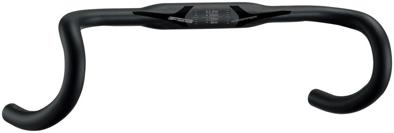 Load image into Gallery viewer, Full Speed Ahead Gossamer Compact Drop Handlebar - Aluminum 31.8mm 38cm BLK
