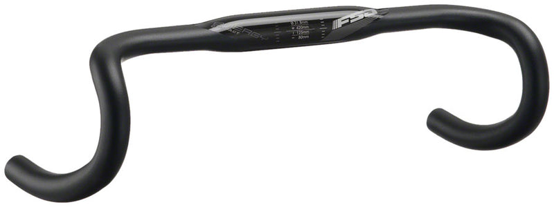 Load image into Gallery viewer, Full Speed Ahead Energy Compact SCR Handlebar - Aluminum 31.8mm Clamp 38cm BLK
