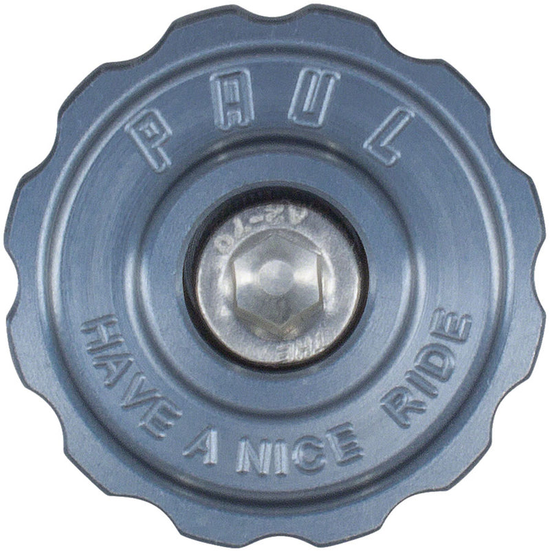 Load image into Gallery viewer, Paul Component Engineering Klamper Headset Top Cap - Aluminum w/Stainless-Steel Bolt Pewter
