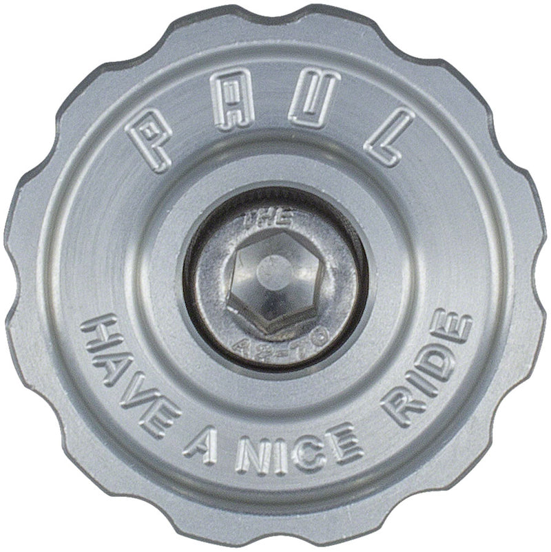 Load image into Gallery viewer, Paul Component Engineering Klamper Headset Top Cap - Aluminum w/Stainless-Steel Bolt Silver
