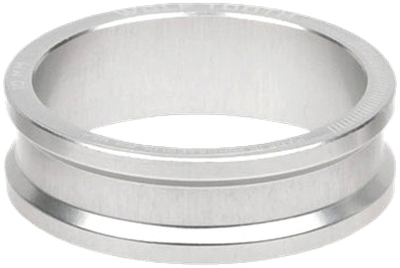 Load image into Gallery viewer, Wolf Tooth Precision Headset Stack Spacer - 10mm Raw Silver 1 pc.
