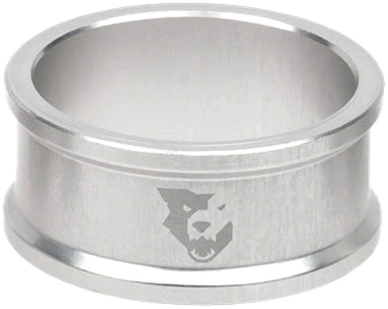 Load image into Gallery viewer, Wolf Tooth Precision Headset Stack Spacer - 15mm Raw Silver 1 pc.
