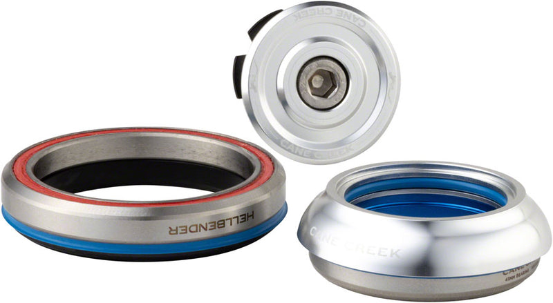 Load image into Gallery viewer, Cane Creek Hellbender 70 Headset - IS41/28.6/H9 Upper | IS52/40 Lower Tapered Silver
