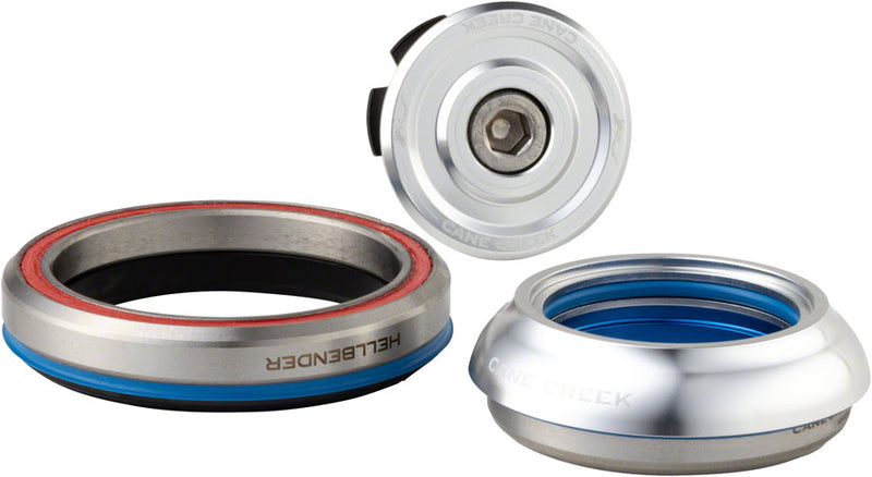 Load image into Gallery viewer, Cane Creek Hellbender 70 Headset - IS42/28.6/H9 Upper | IS52/40 Lower Tapered Silver
