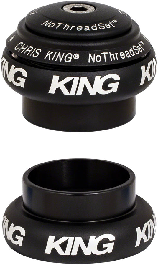 Load image into Gallery viewer, Chris King NoThreadSet Headset - 1-1/8" Matte Black
