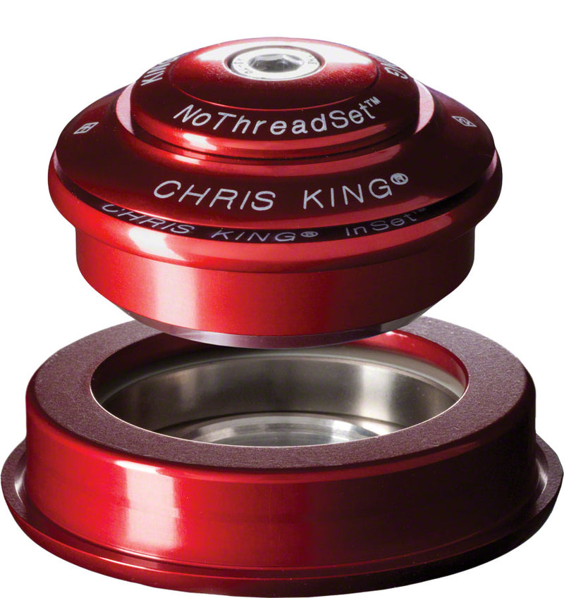 Load image into Gallery viewer, Chris King InSet i2 Headset - 1-1/8 - 1.5" 44/56mm Red
