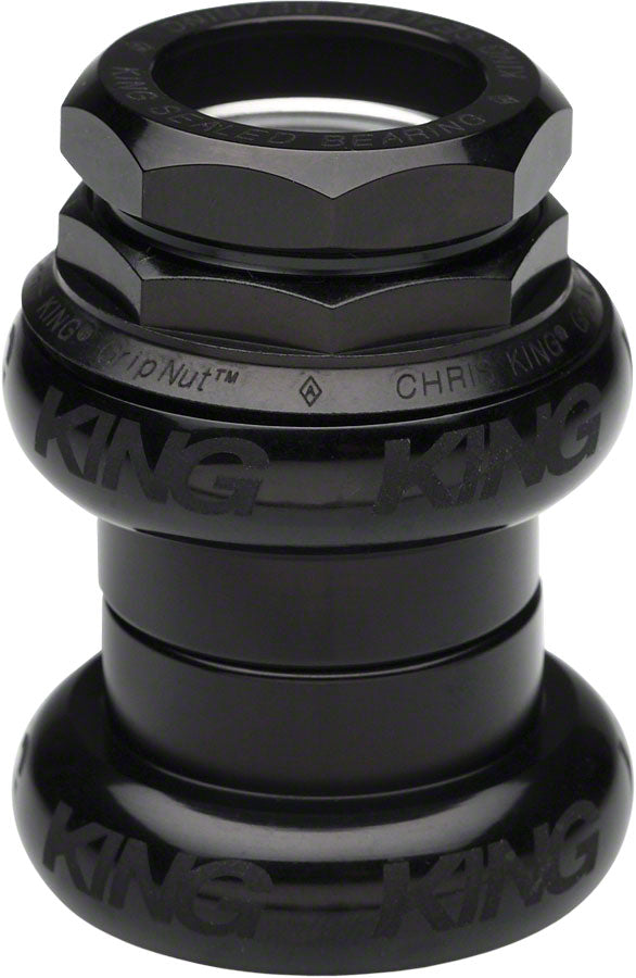 Load image into Gallery viewer, Chris King GripNut Headset - 1-1/8" Sotto Voce Black

