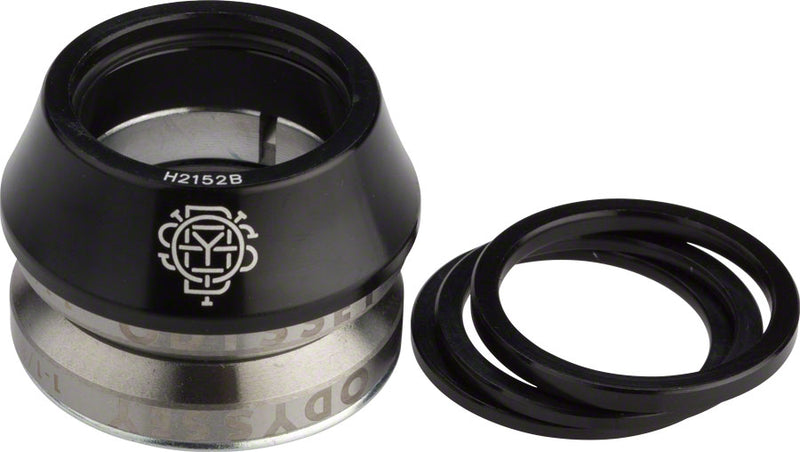Load image into Gallery viewer, Odyssey Pro Conical Headset - Integrated 1-1/8" 45 x 45 12mm Stack Black
