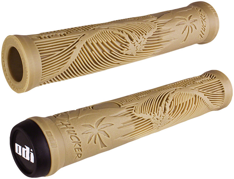 Load image into Gallery viewer, ODI Hucker Grips - Sand Flangeless
