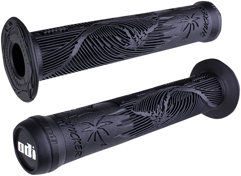 Load image into Gallery viewer, ODI Hucker Grips - Black Flange
