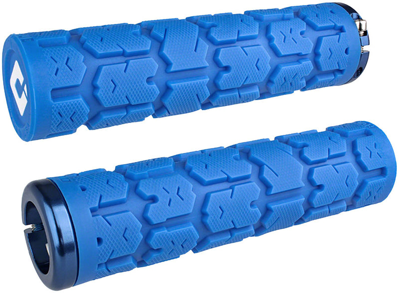 Load image into Gallery viewer, ODI Rogue v2.1 Lock-On Grips - Blue
