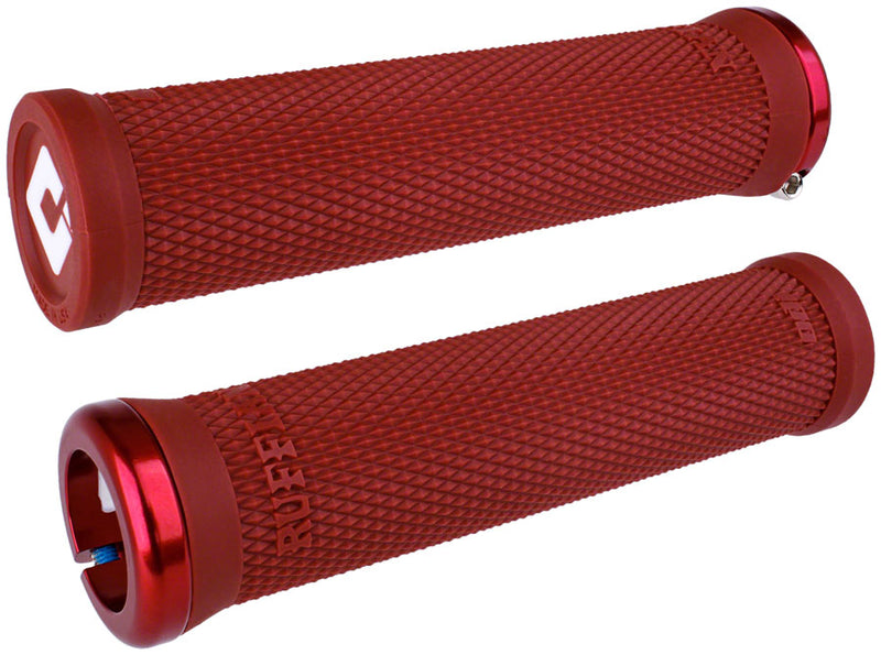 Load image into Gallery viewer, ODI Ruffian v2.1 Lock-On Grips - Red

