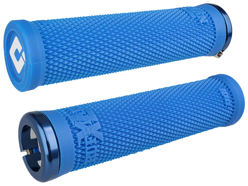 Load image into Gallery viewer, ODI Ruffian XL v2.1 Lock-On Grips - Blue
