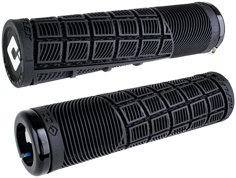 Load image into Gallery viewer, ODI Reflex v2.1 XL Lock-On Grips - White/Black

