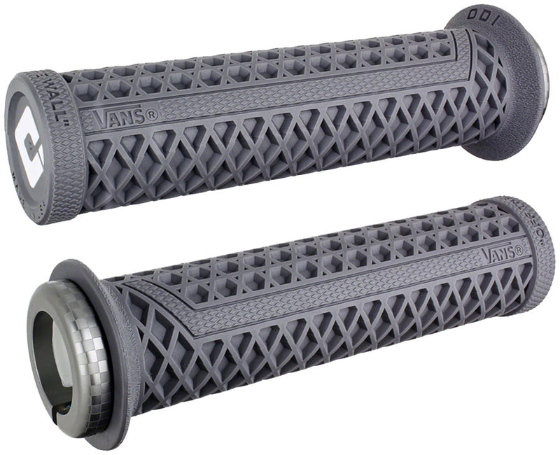 Load image into Gallery viewer, ODI Vans V2.1 Grips - White/Graphite/Gray Lock-On
