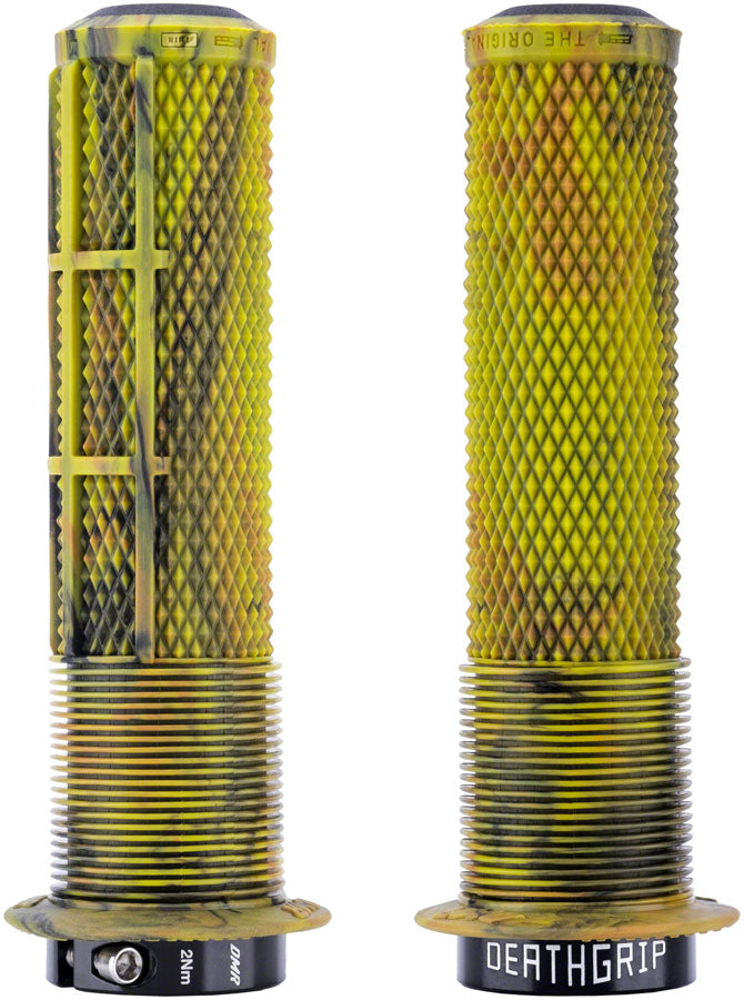 Load image into Gallery viewer, DMR DeathGrip 2 Flanged Grips - Thin Lock-On Camo
