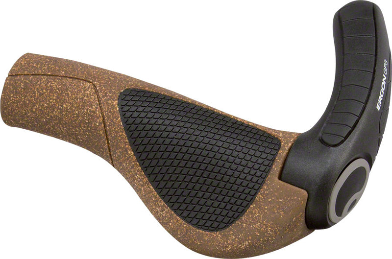 Load image into Gallery viewer, Ergon GP3 BioKork Grips - Lock-On Large Black/Tan
