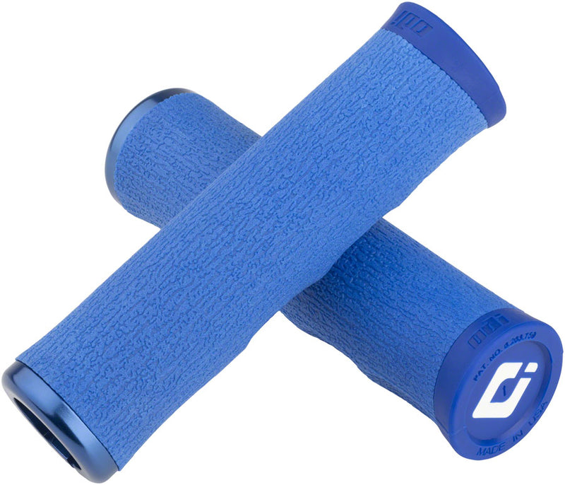 Load image into Gallery viewer, ODI Dread Lock Grips - Blue Lock-On
