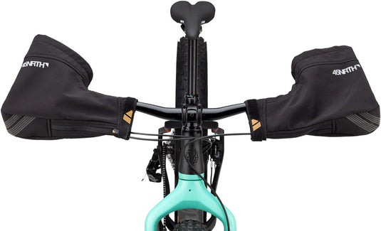 45NRTH Draugenklaw Flat Bar Pogies - Black
