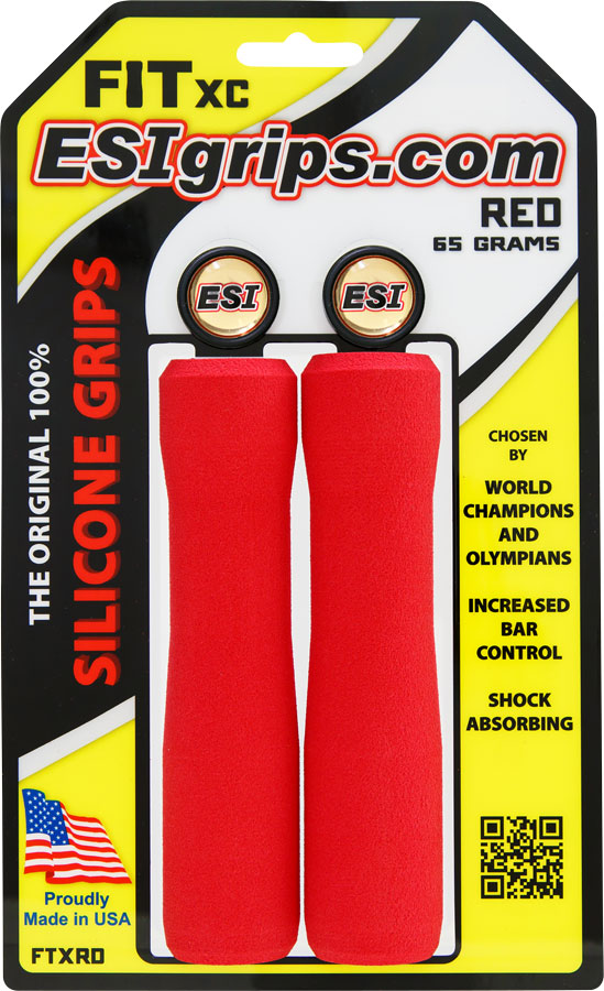 Load image into Gallery viewer, ESI FIT XC Grips - Red
