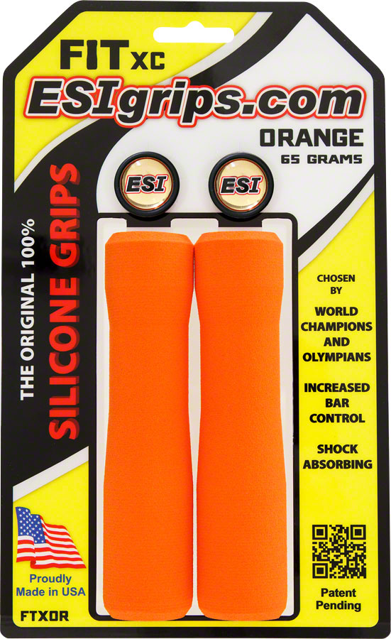 Load image into Gallery viewer, ESI FIT XC Grips - Orange
