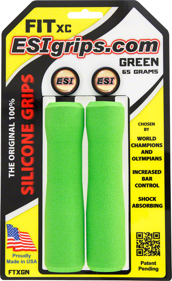 Load image into Gallery viewer, ESI FIT XC Grips - Green
