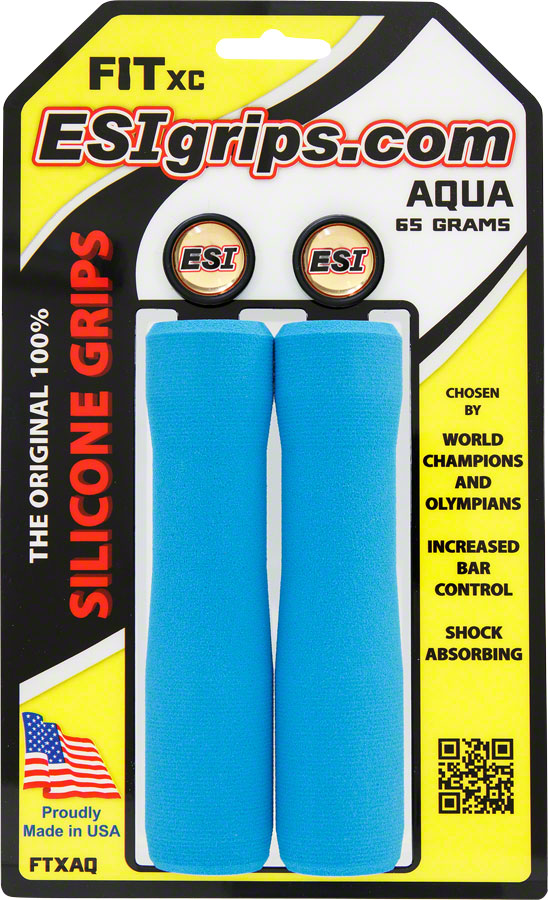 Load image into Gallery viewer, ESI FIT XC Grips - Aqua
