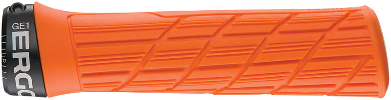 Load image into Gallery viewer, Ergon GE1 Evo Factory Slim Grips - Frozen Orange Lock-On
