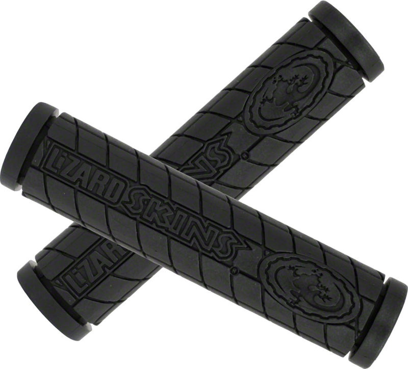 Load image into Gallery viewer, Lizard Skins Logo Grip Grips - Black
