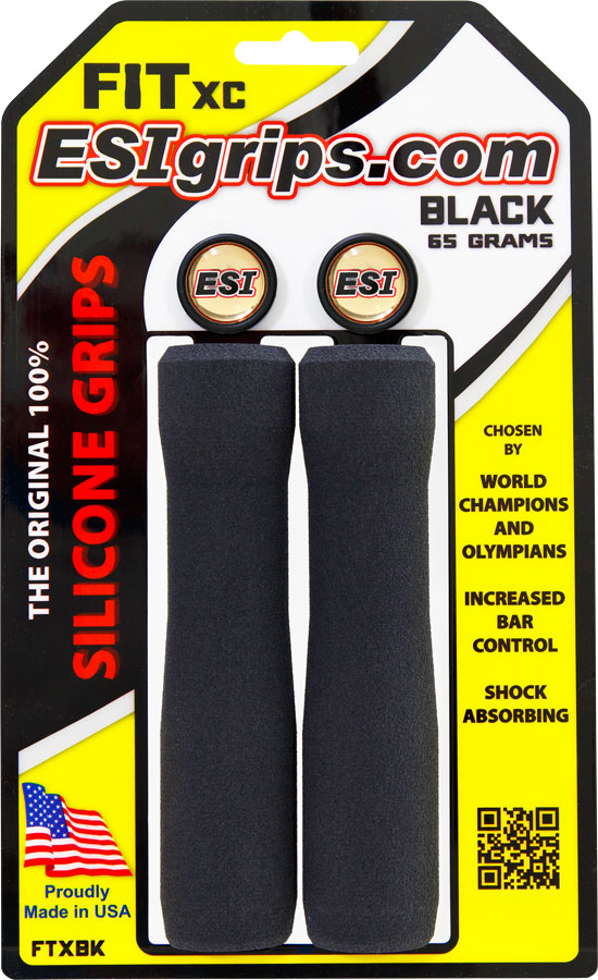 Load image into Gallery viewer, ESI FIT XC Grips - Black
