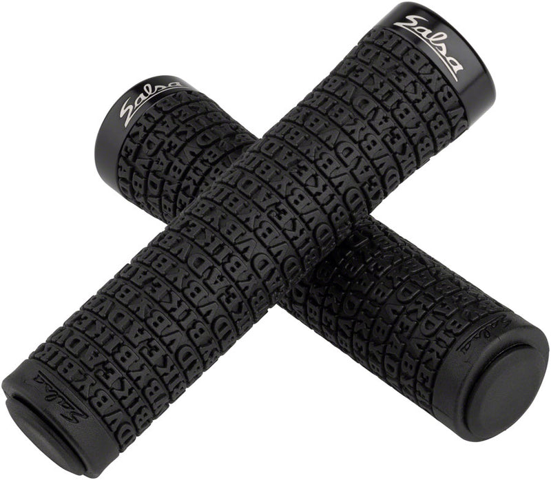 Load image into Gallery viewer, Salsa Backcountry Lock-On Grips - Black Lock-On

