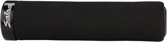 Salsa Fat Foam Lock-On Grips - Black Lock-On