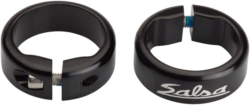 Load image into Gallery viewer, Salsa Lock-On Collars Black
