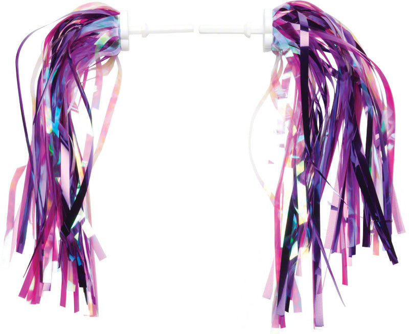 Load image into Gallery viewer, Dimension Kid's Bike Streamers: Pink/Purple~ Pair
