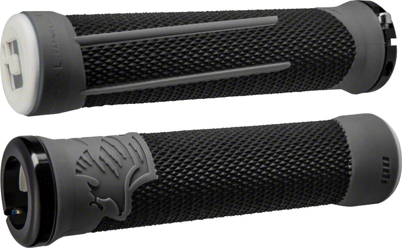 Load image into Gallery viewer, ODI AG2 Grips - Black/Graphite Lock-On
