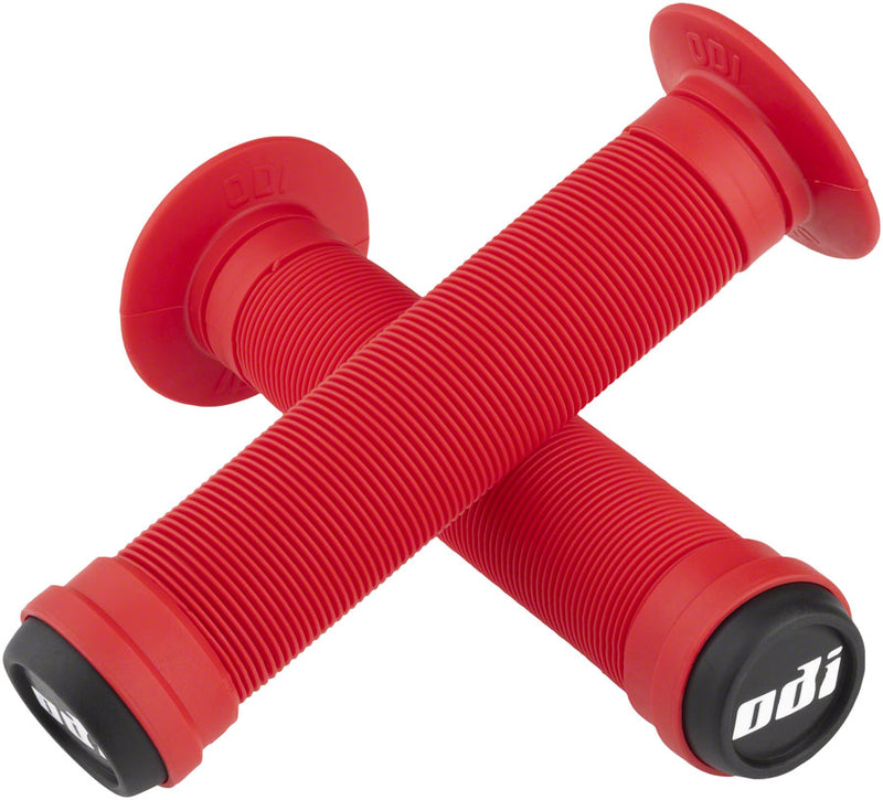 Load image into Gallery viewer, ODI Longneck ST Grips - Red Flange

