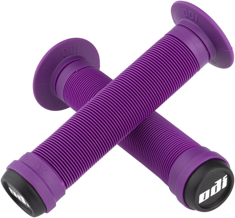 Load image into Gallery viewer, ODI Longneck ST Grips - Purple Flange
