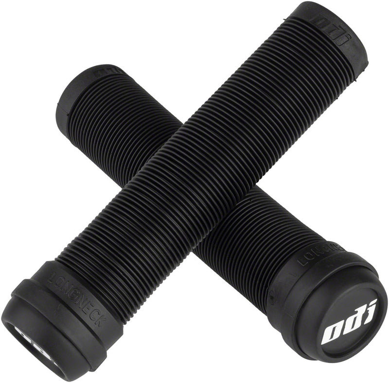 Load image into Gallery viewer, ODI Flangeless Longneck Grips - Black
