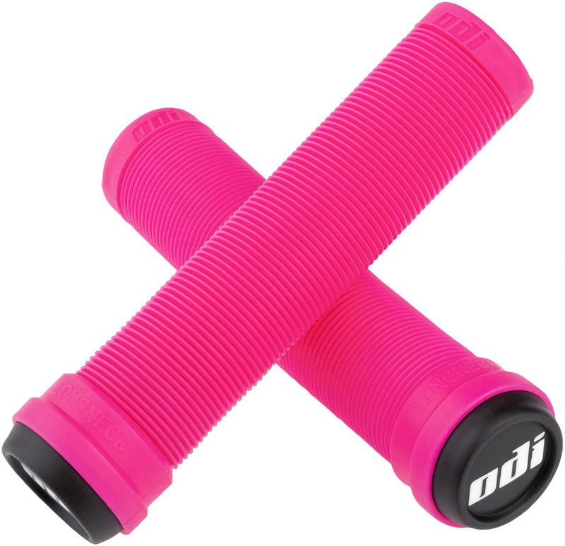 Load image into Gallery viewer, ODI Flangeless Longneck Grips - Pink
