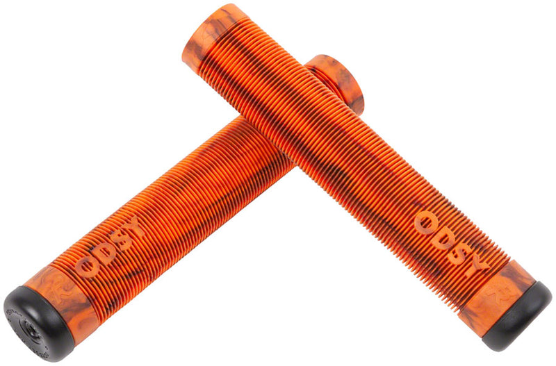 Load image into Gallery viewer, Odyssey BROC Grips - Purple/Orange Swirl
