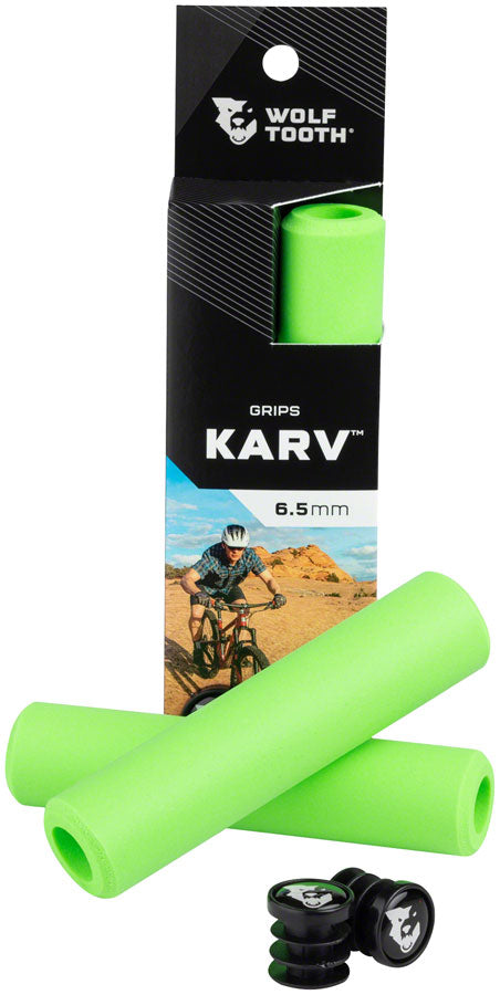 Load image into Gallery viewer, Wolf Tooth Karv Grips - Green
