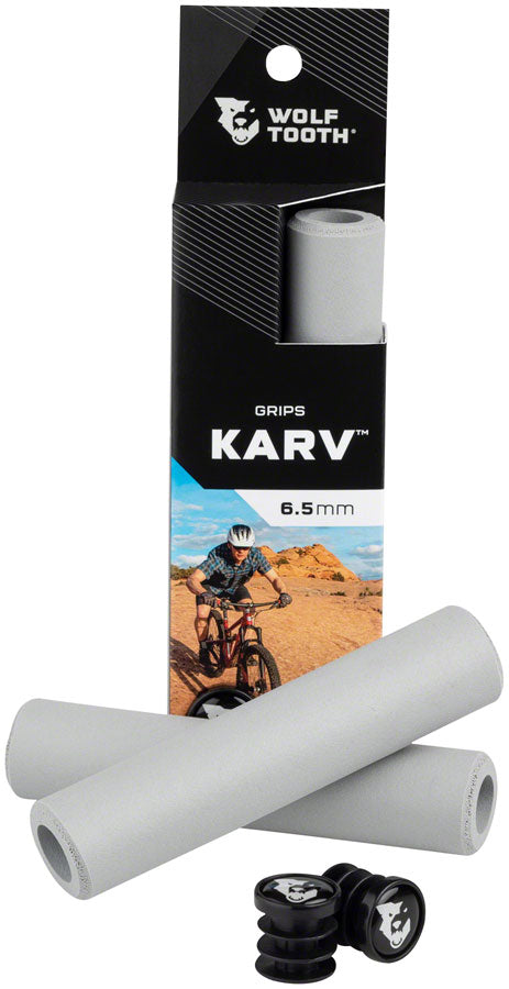 Load image into Gallery viewer, Wolf Tooth Karv Grips - Gray
