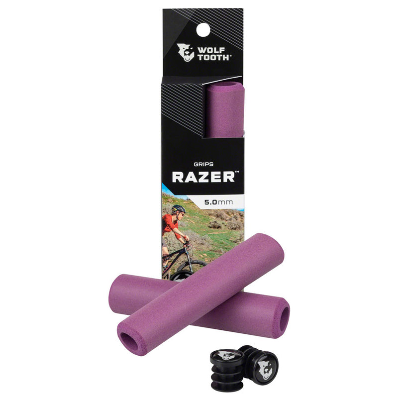 Load image into Gallery viewer, Wolf Tooth Razer Grips - Purple
