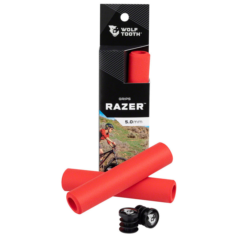 Load image into Gallery viewer, Wolf Tooth Razer Grips - Red
