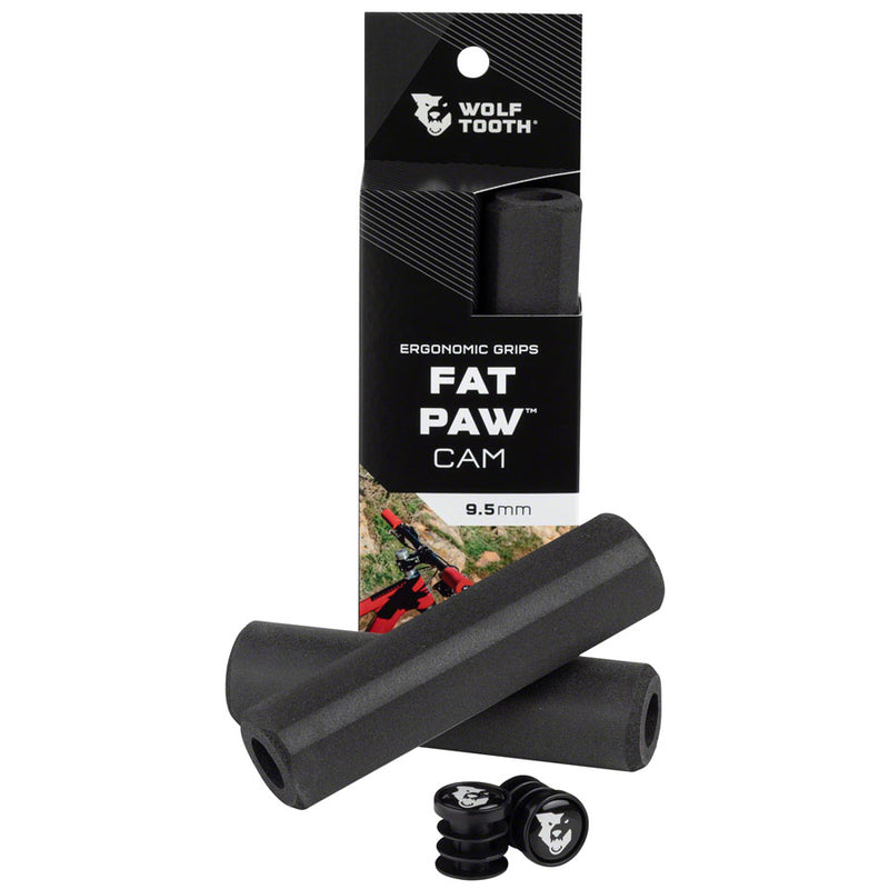 Load image into Gallery viewer, Wolf Tooth Fat Paw Cam Grips - Black
