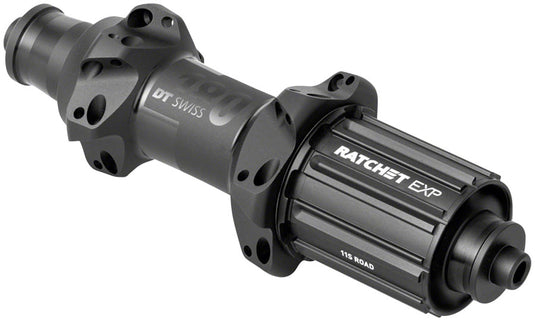 DT Swiss 180 EXP Rear Hub - QR x 130mm Rim Brake HG 11 Road BLK 24H Straight Pull 36pt