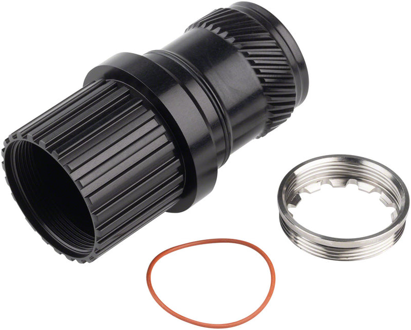 Load image into Gallery viewer, Chris King Rear Hub Driveshell Conversion - Twin Bearing Alloy MicroSpline BLK
