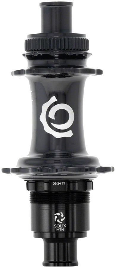 Load image into Gallery viewer, Industry Nine Solix Classic Rear Hub - 12 x 148mm Center-Lock XD Black 28H

